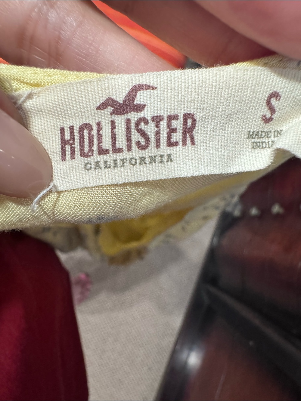 Hollister Yellow Floral Tie-Waist Mini Dress - Picture 5 of 7